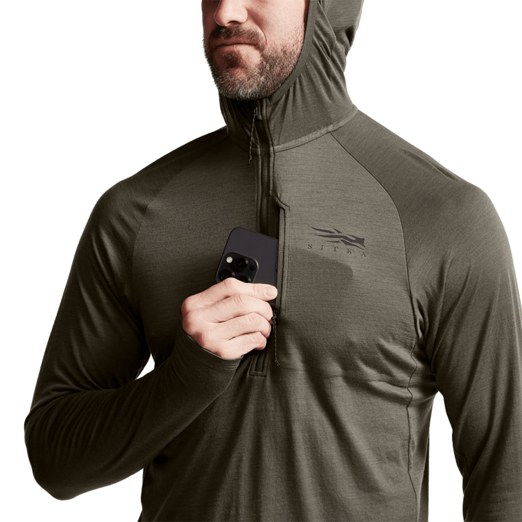 Core Merino 120 Hoody Pyrite