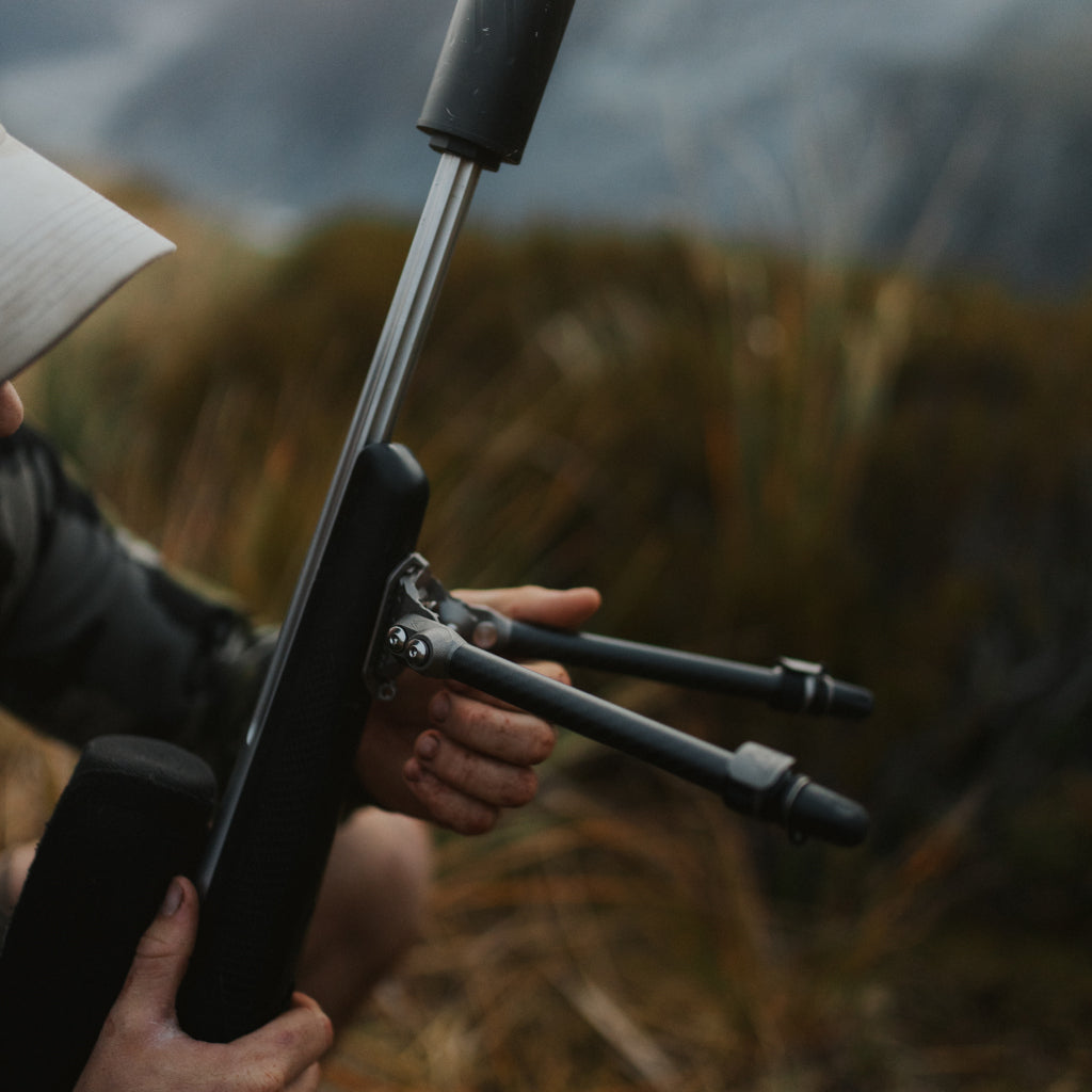 Carbon Bipod Notched