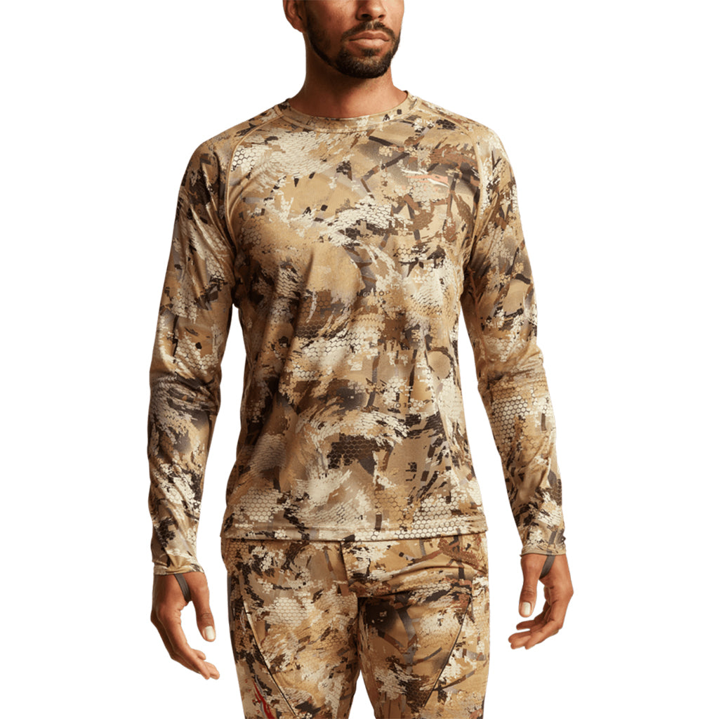 Core Merino 120 LS Crew Optifade Waterfowl
