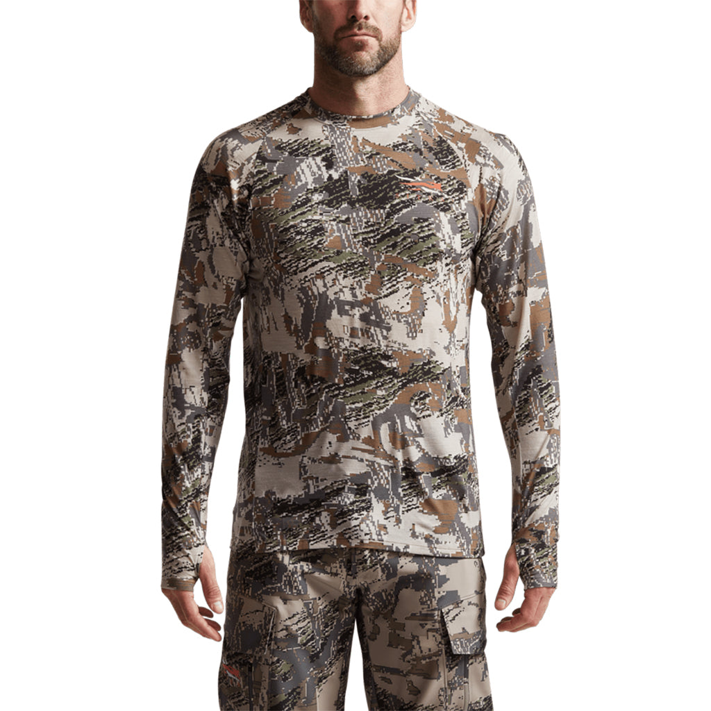Core Merino 120 LS Crew Optifade Open Country