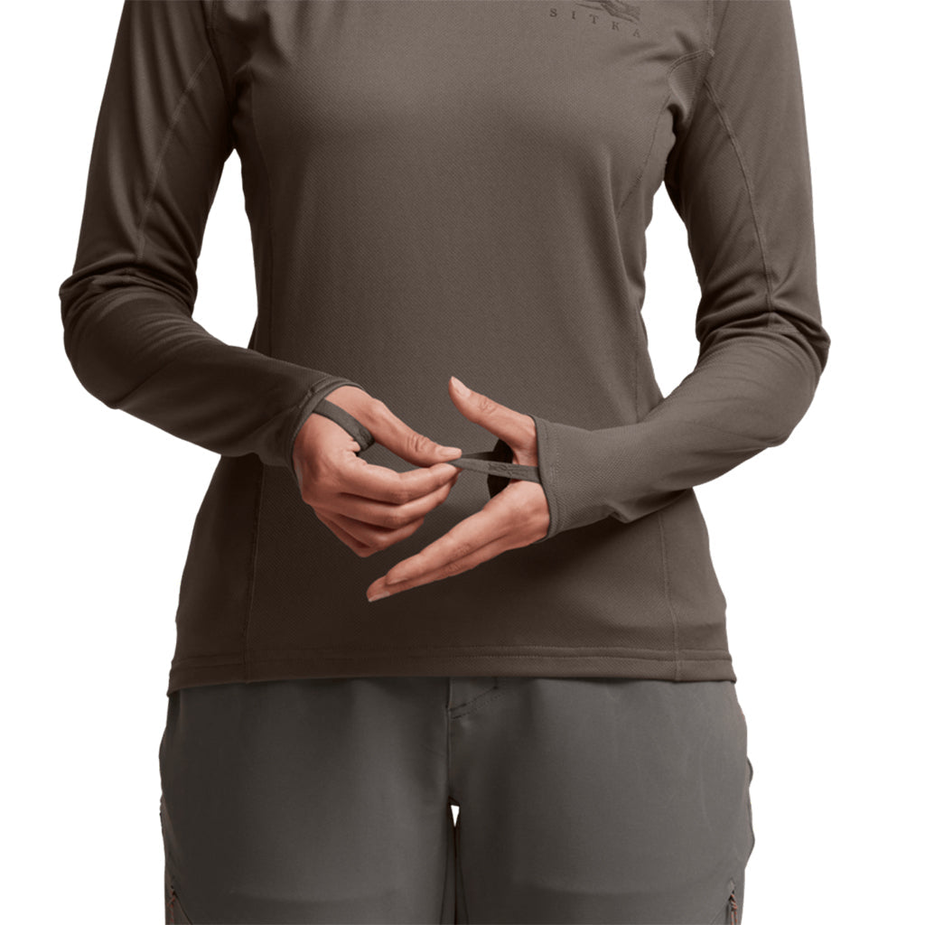 Women´s Core Lt Wt Crew - LS Hawk