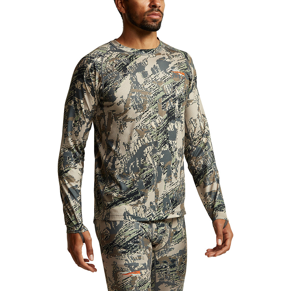 CORE Lt Wt Crew - LS Optifade Open Country